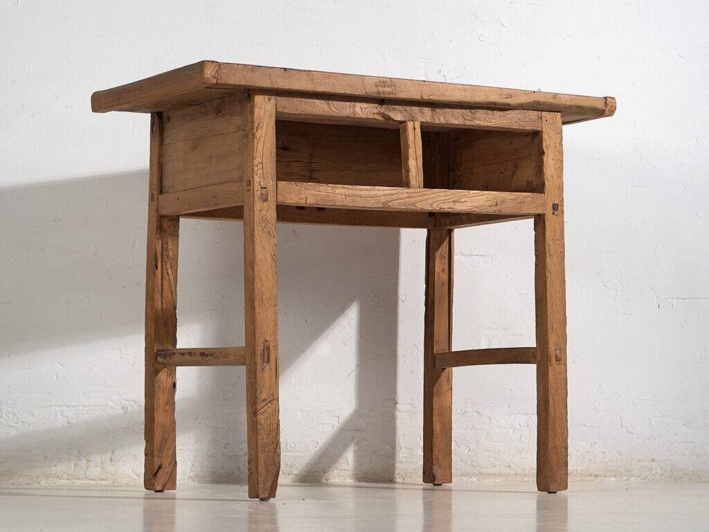 Antique solid wood console (c.1900) #31