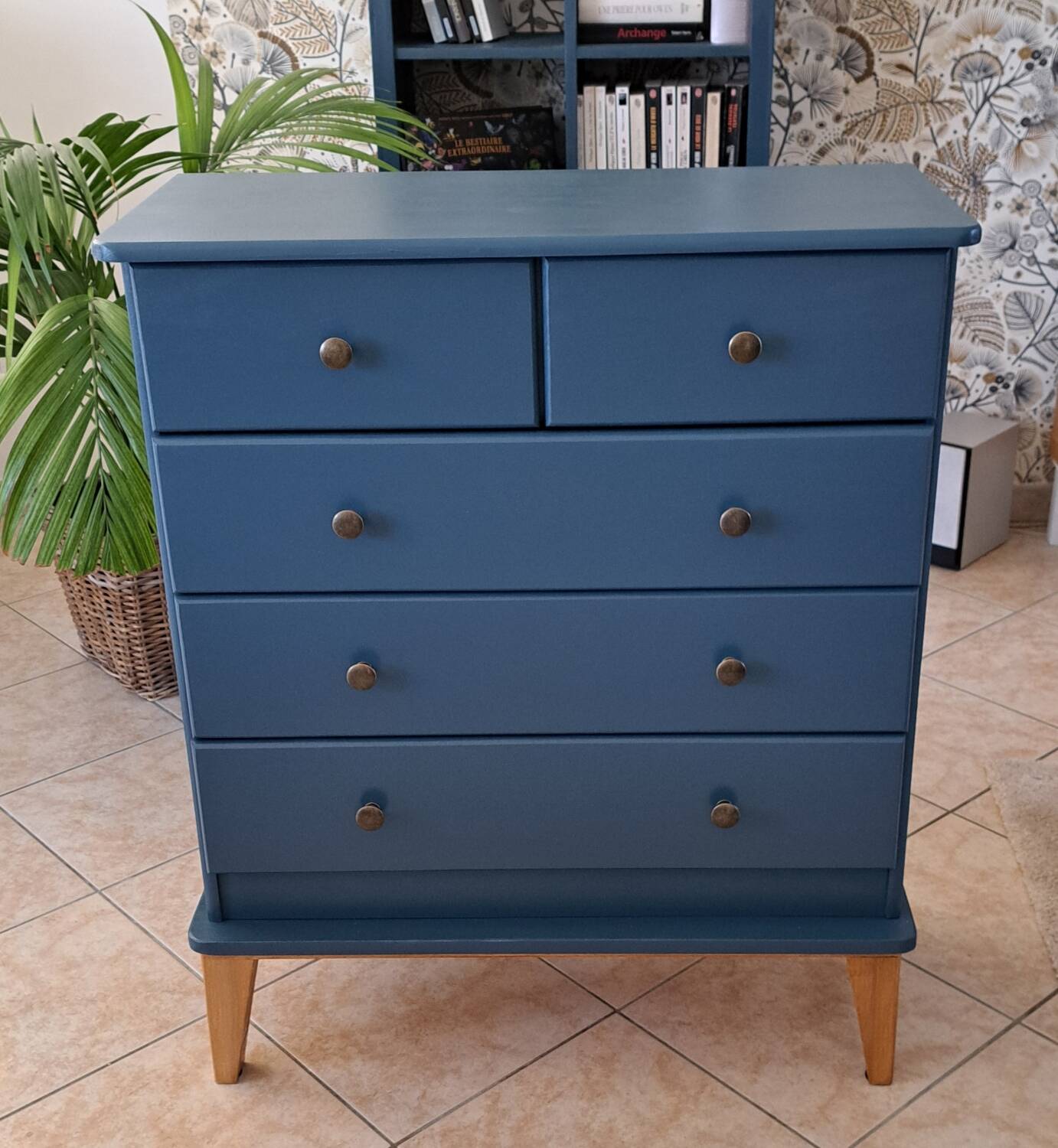 Commode blue ganne