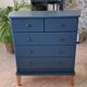 Commode bleu ganne