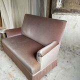 Velvet toad sofa