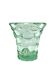 Art Deco vase by Pierre d'Avesn, green honeycomb.