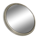 Art Deco aluminum and mirror serving tray