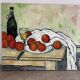 Still life, oil on canvas signed D Leroux.