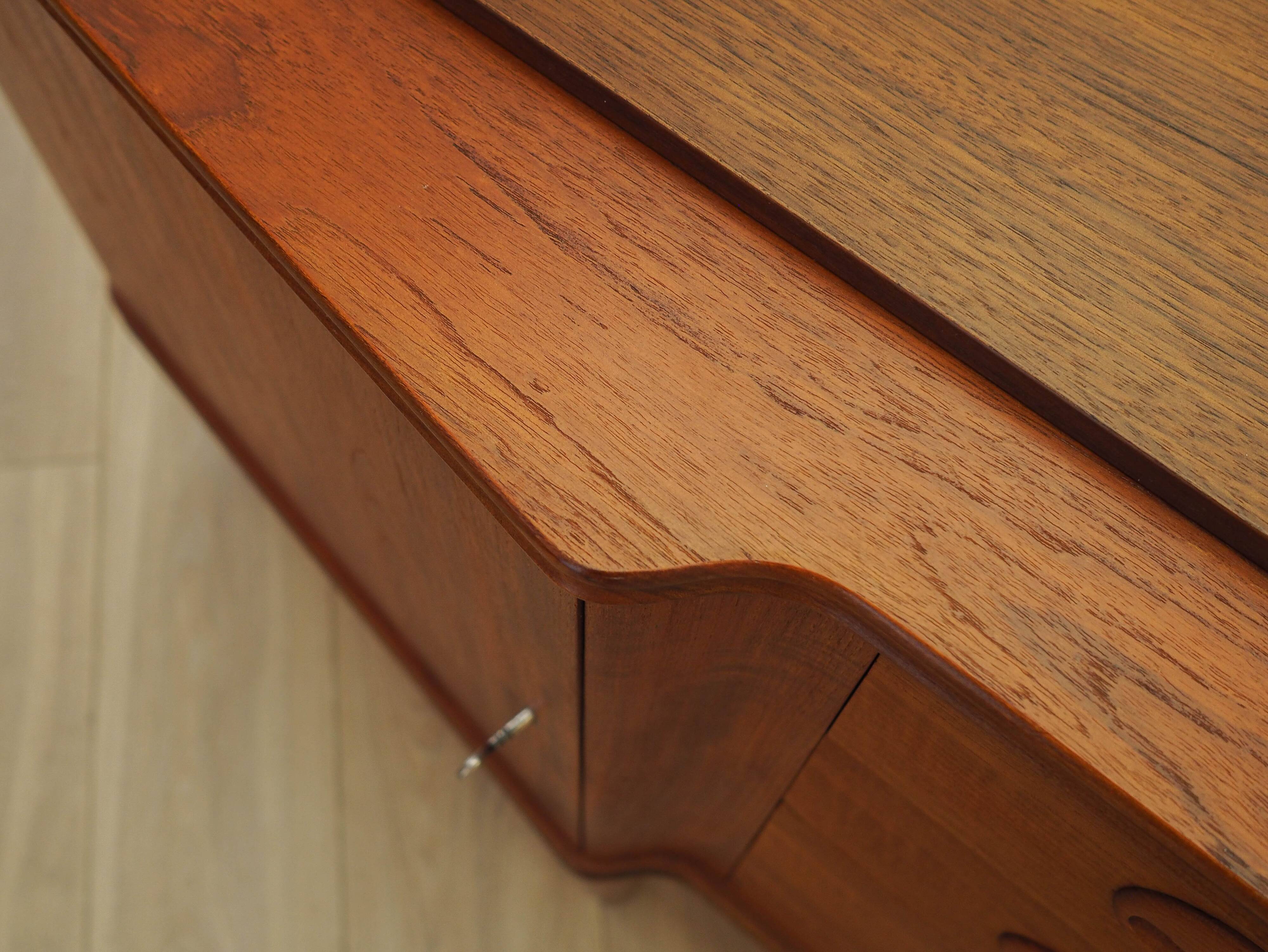 Teak sideboard, Danish design, 1960s, made in Denmark