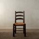 Vintage French Brutalist Dining Chairs by Georges Robert, 1950s, Set of 6