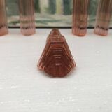 pink / rosaline art deco knife holders