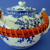 Japanese blue-white porcelain teapot