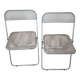 Plia chairs by Giancarlo Piretti for Anonima Castelli 1967 Original edition