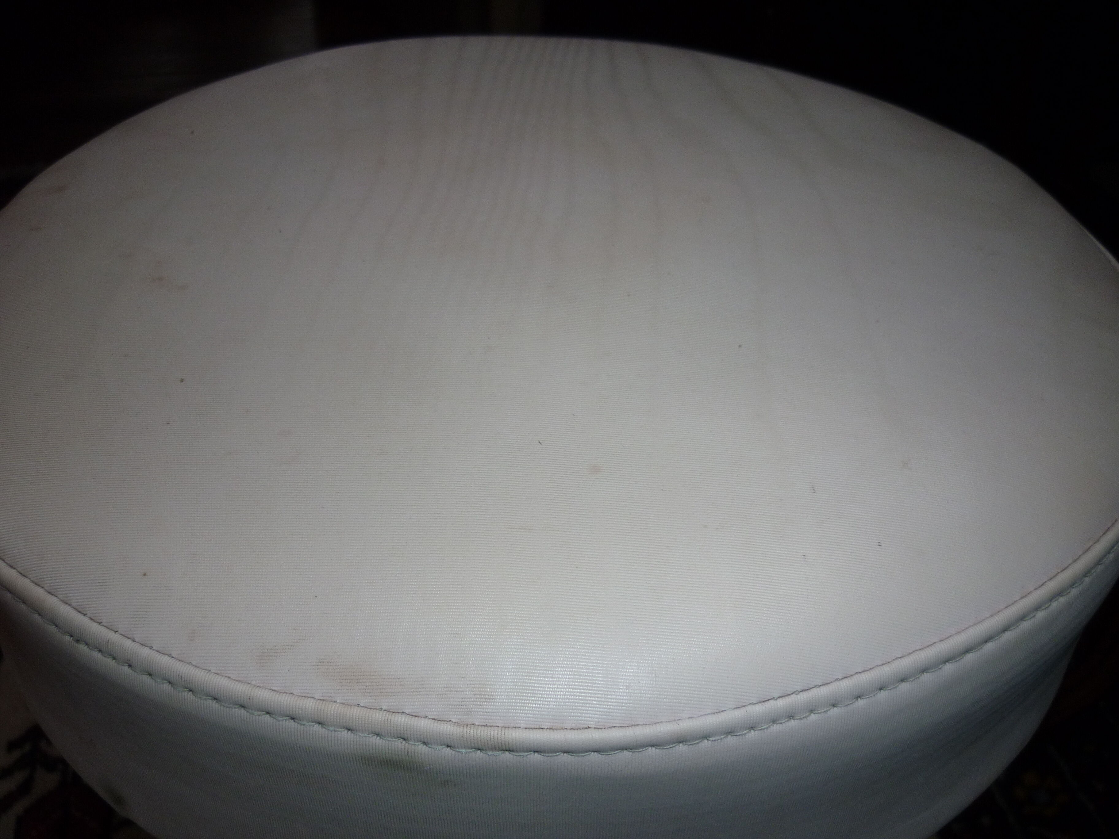 Stool with screw style vintage industrial