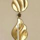 Pair of Swedish Mid-Century Brass Wall Sconces