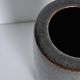 Vase en céramique aux tons terreux marron et vert par Palshus, Danemark, années 1960