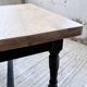 Table de ferme en chêne avec rallonges