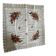 Linen tablecloth with embroidered flowers