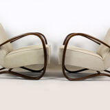 H-269 Armchairs by Jindrich Halabala for UP Závody, 1930s, set of 2