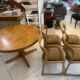 Baumann table and chairs
