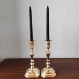 Pair of classic vintage candlesticks