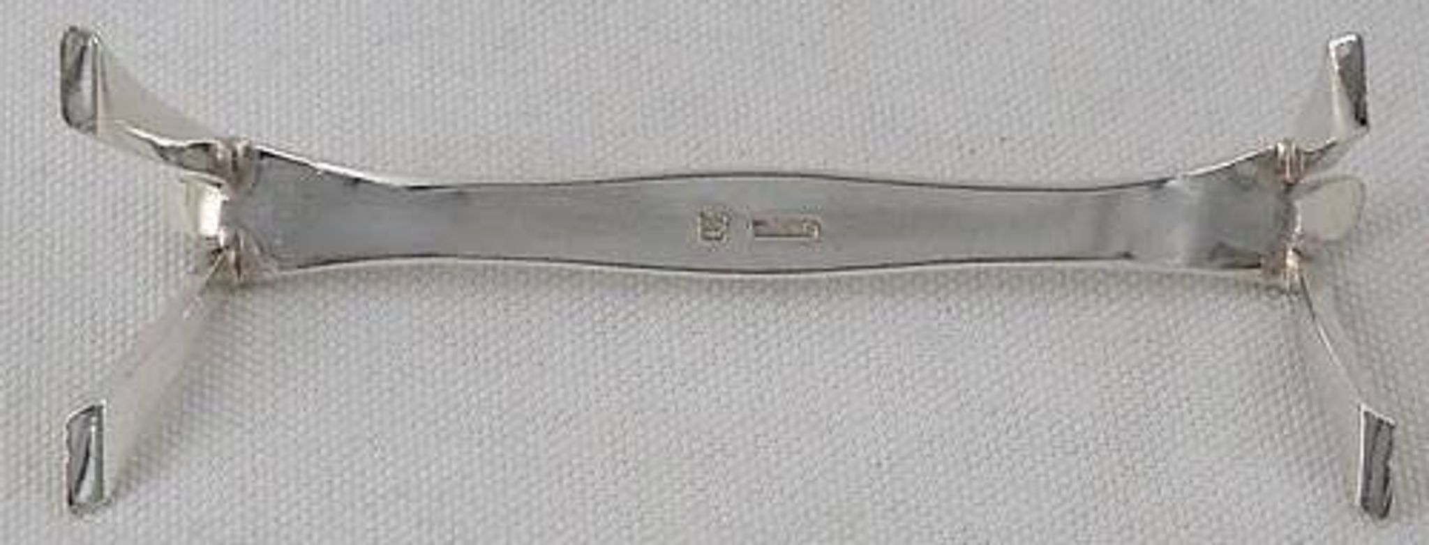 Christofle Printania model, Art Nouveau, 12 silver-plated knife rests.