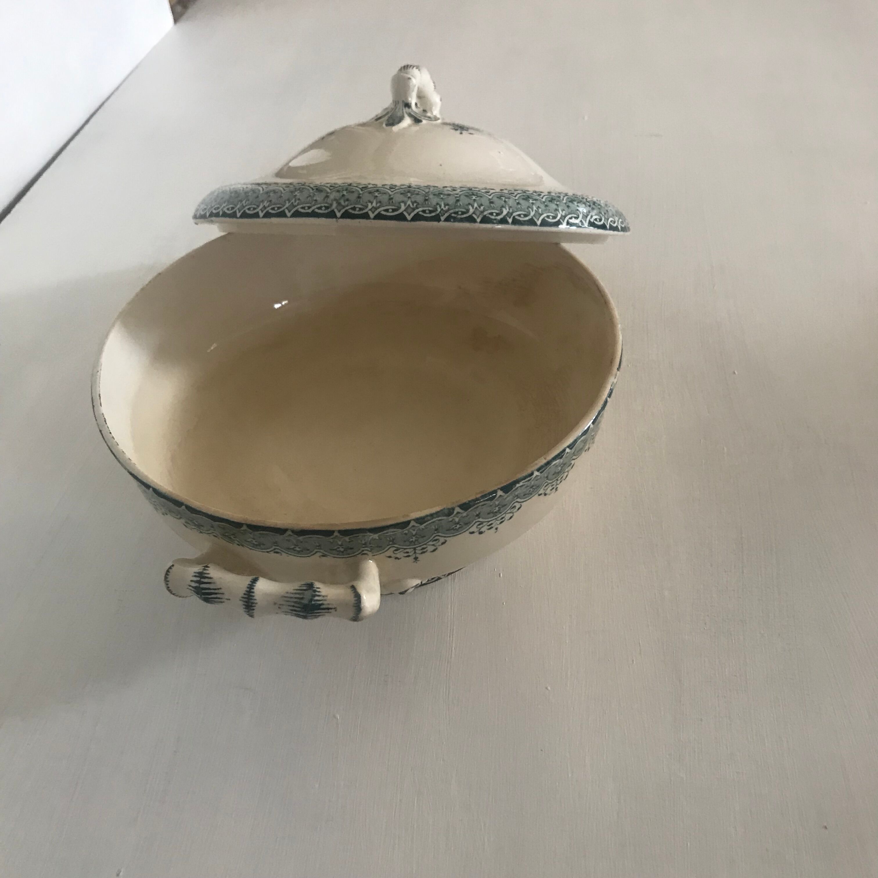 Longwy soup bowl