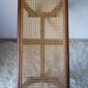 Vintage boat deck bench and canning