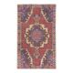 Vintage Turkish handmade rug 137x222 cm
