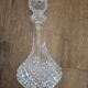 Molded glass carafe