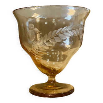 Bohemian crystal cup