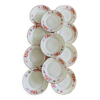 Vintage Porcelain Dessert Plates