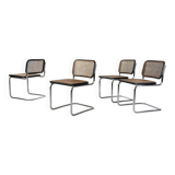 Set of 4 Cesca chairs by Marcel Breuer for Gavina – 1960s