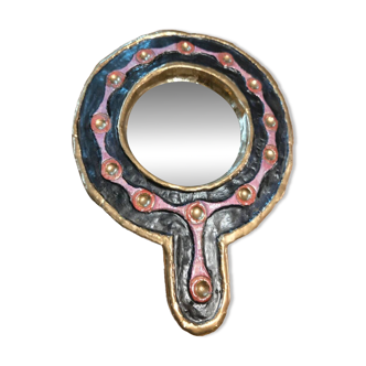 Vintage ceramic mirror Mithe Espelt?