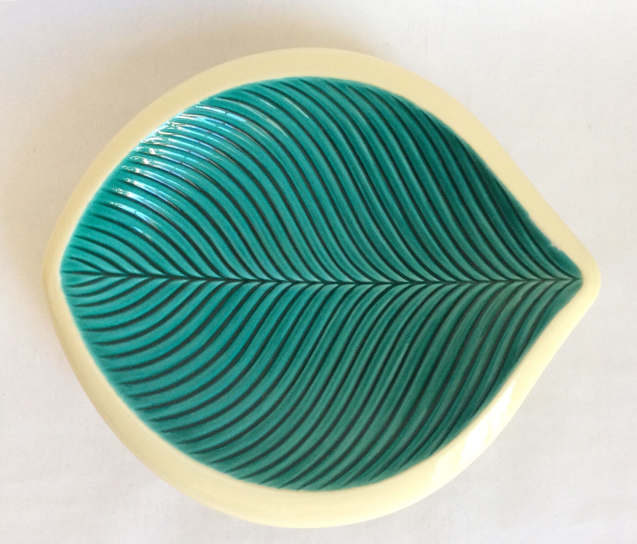 Ceramic cup "Verceram" 1960s
