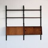 vintage wall system | teak | 1960s | Wébé