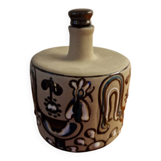 Bay Keramik bottle, model A1402, Rooster pattern