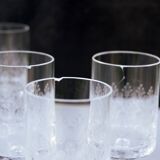 9 verres à liqueur motif Romance de Rosenthal