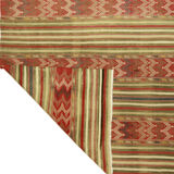 Anatolian handmade kilim rug 276 cm x 144 cm