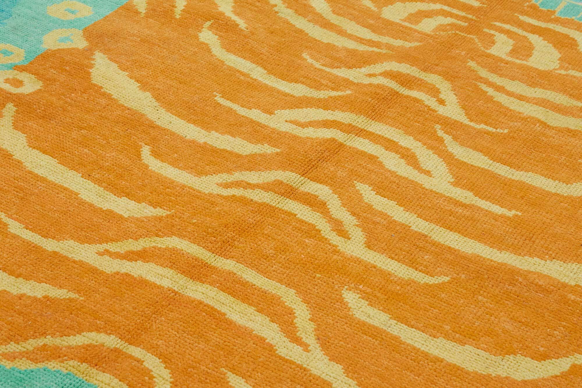 Turkish Handknotted Wool Tiger Rug  220 cm x 310 cm