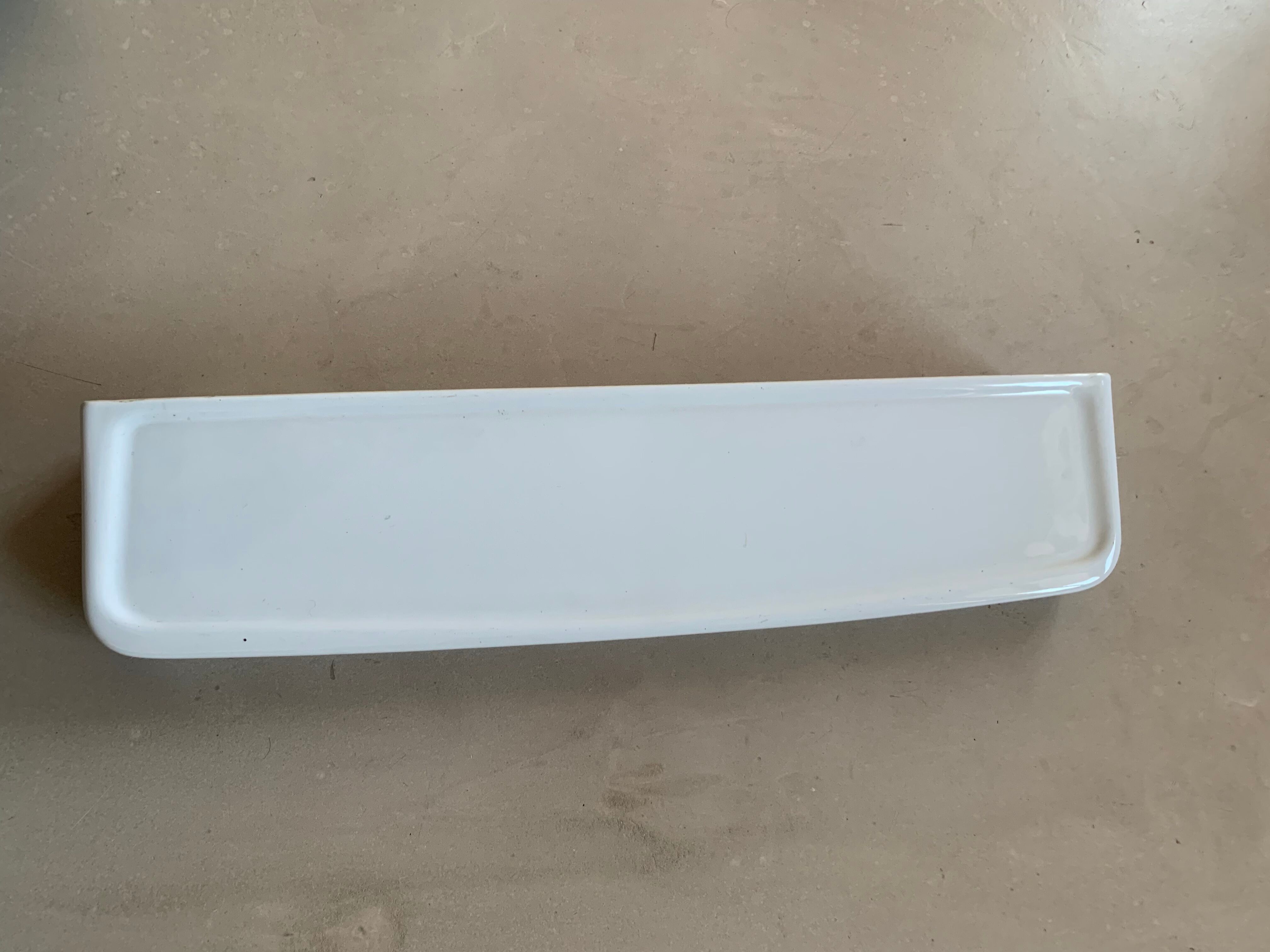 Antique ceramic shelf