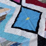 Tapis Marocain coloré - 146 x 272 cm