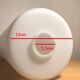Tulip lampshade in opaline H25 D12 / 7.5 cm