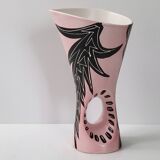 Vintage Vallauris vase by François Ré 1950
