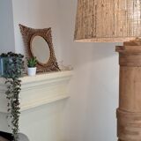 Vintage pulley floor lamp revisited