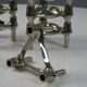 Lot of 10 BMF Nagel 1970 modular candlesticks