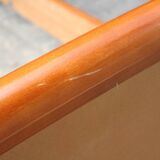 Beech sleigh bed
