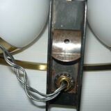 Rare pair of vintage wall lights for Arlus