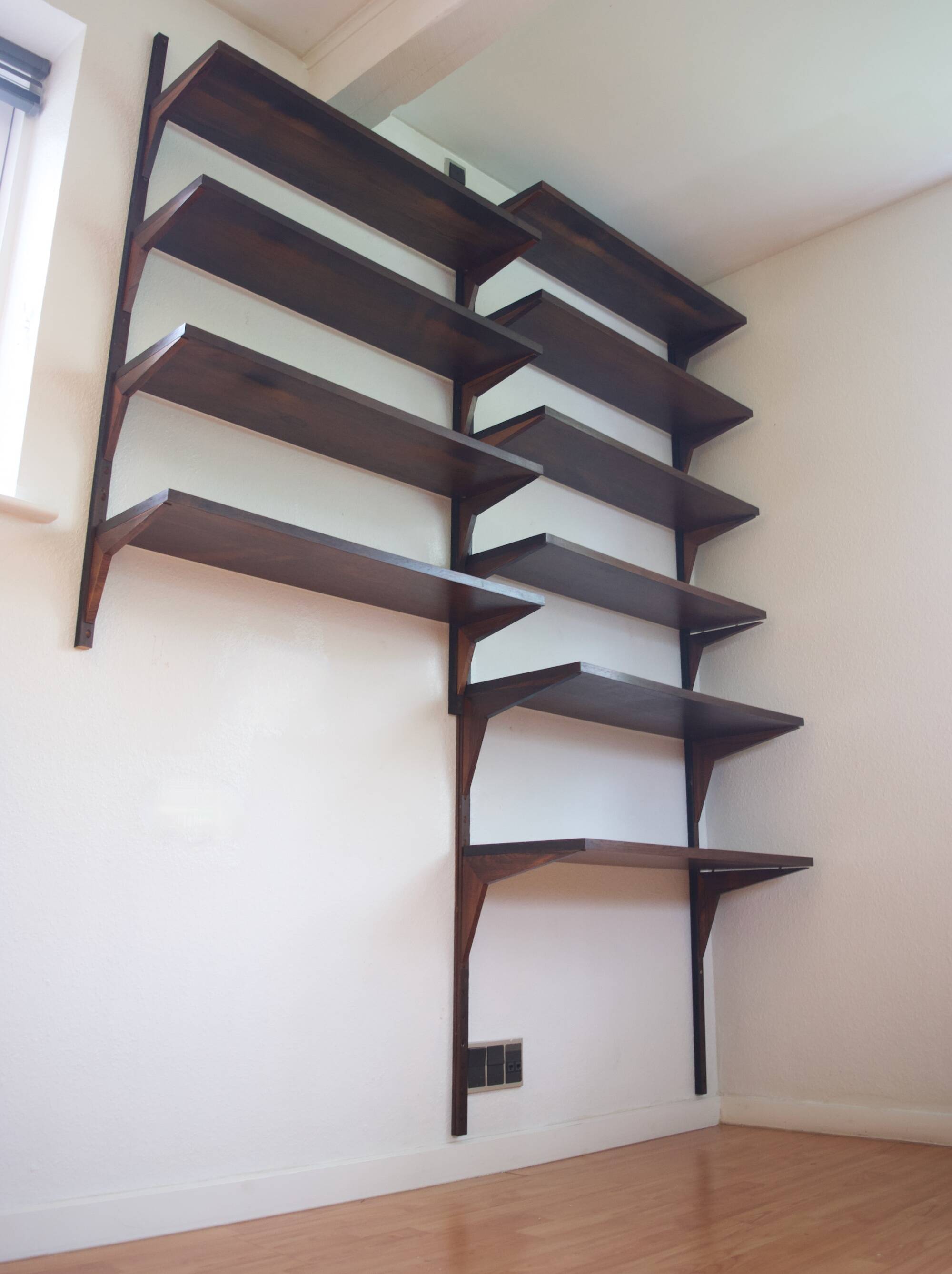 Vintage Rosewood Shelves By Poul Cadovius, 1969