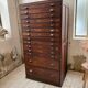 Workshop furniture printing with drawers XL oak