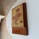 Vintage key holder wall box from the 60s/70s