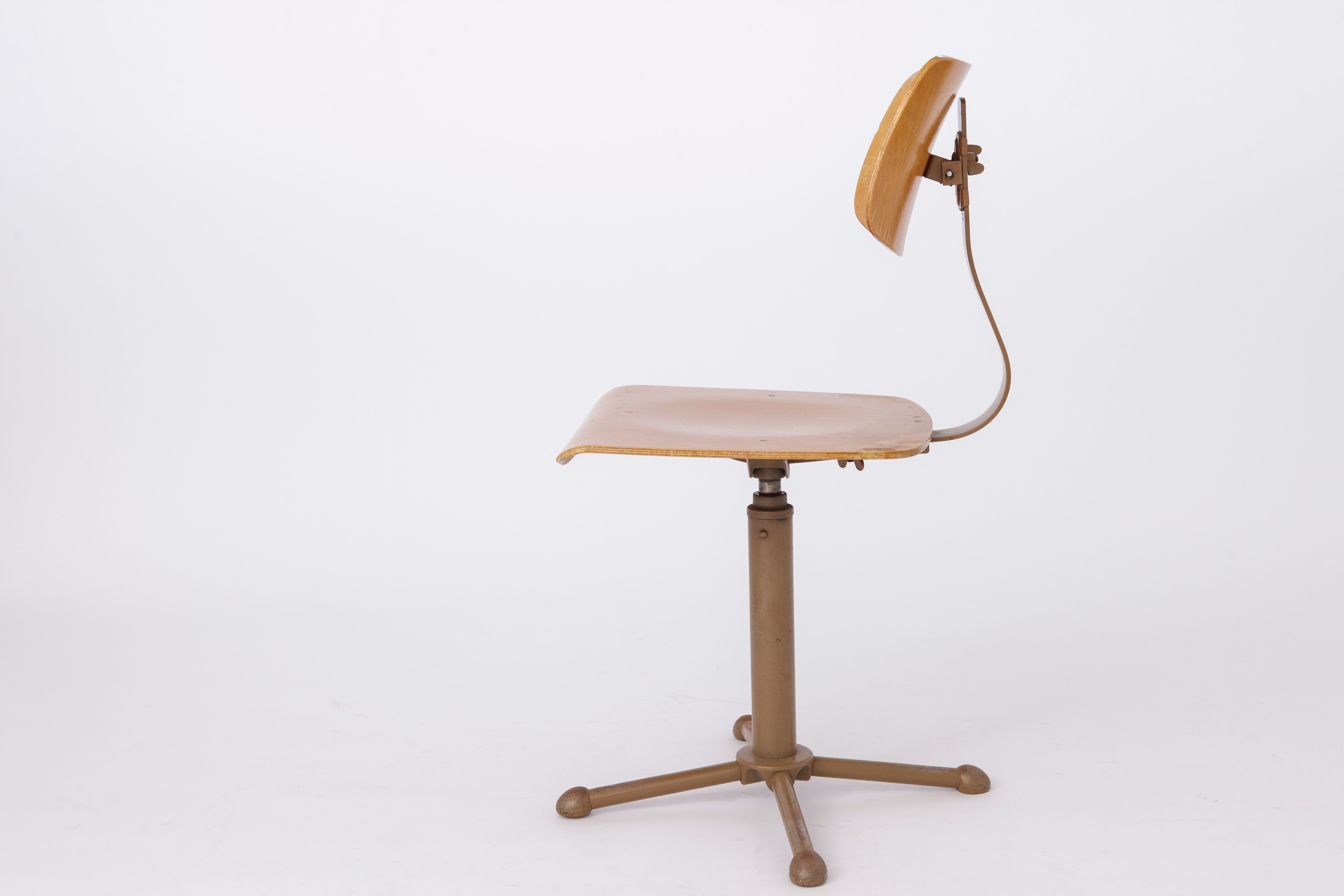 Industrial Chair Drabert Germany 60s-70s Vintage