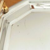 Plateau de service hexagonal en inox
