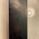 Individual cigar ashtray in black glass