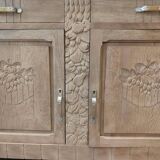 Buffet bas chêne massif